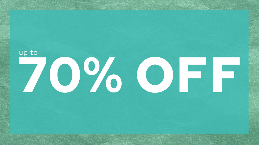 Up to 70% OFF 