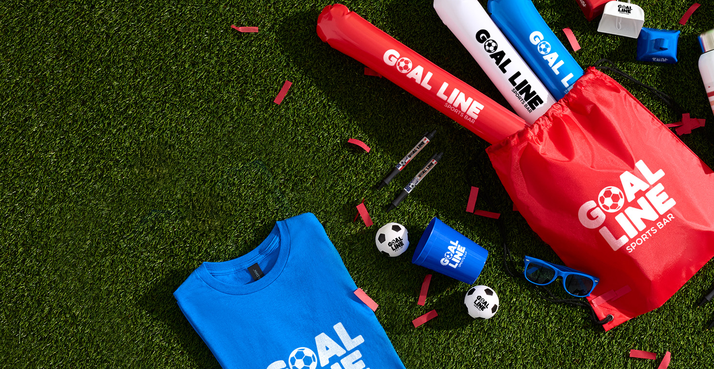 Shop sports promotional products.